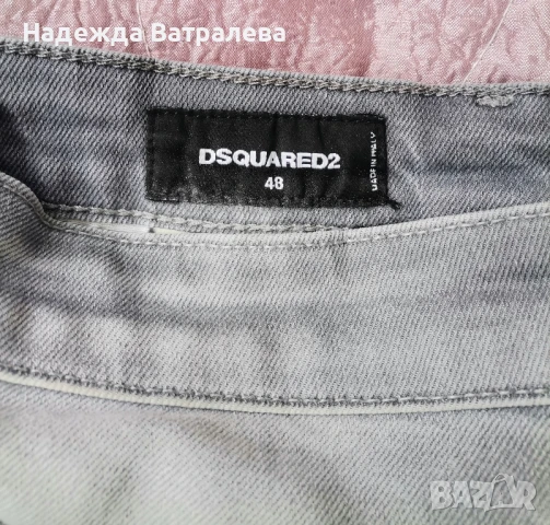 Мъжки къси дънки Dsquared 2 размер 48 , снимка 3 - Дънки - 51271259