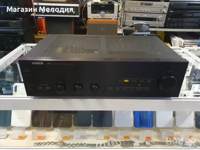 Усилвател UHER UA-50 Две по 50 вата на 4 ома. В отлично техническо и визуално състояние., снимка 2 - Ресийвъри, усилватели, смесителни пултове - 47832002
