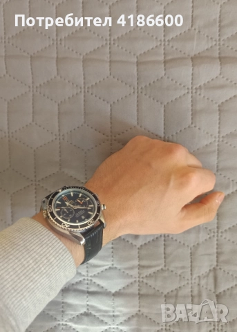 Omega Seamaster Planet Ocean 600m, снимка 5 - Мъжки - 52453358