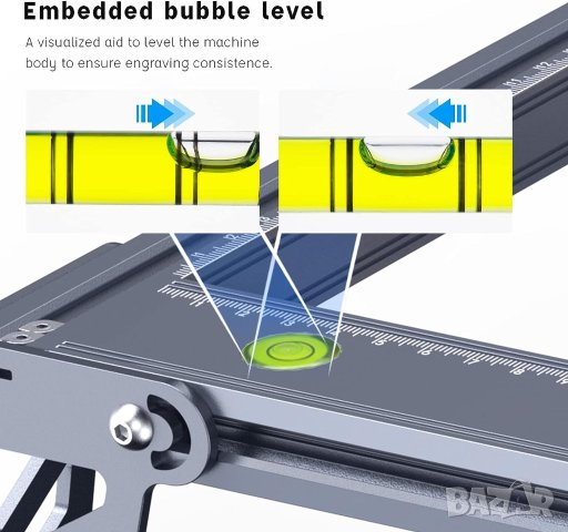 Машина за лазерно гравиране CR-LASER 10W, снимка 3 - Други инструменти - 42411930