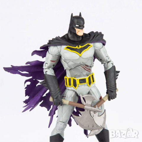 DC MULTIVERSE ACTION FIGURE BATMAN WITH BATTLE DAMAGE (DARK NIGHTS: METAL) 18 CM, снимка 5 - Колекции - 36281189