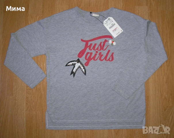 Блузи с дълъг ръкав, 12 г., снимка 3 - Детски Блузи и туники - 47085911