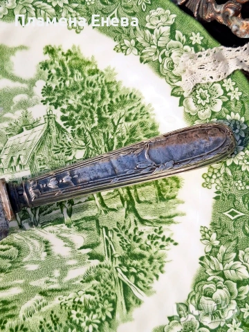 Антикварни френски ножове Paris, снимка 7 - Антикварни и старинни предмети - 53613932