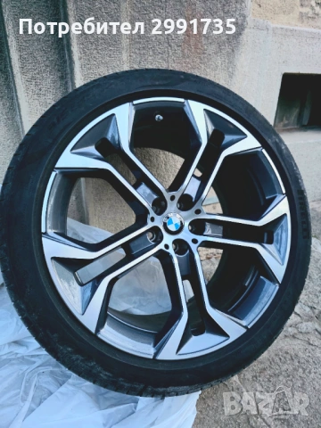 Гуми с джанти BMW Style 741 (8071998 и 8071999) за X5 G05 и X6 G06