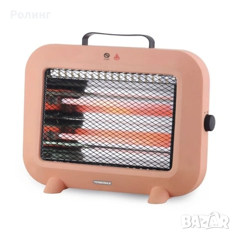 Печка кварцова Termomax TR8Q, 800W, корал/1007024