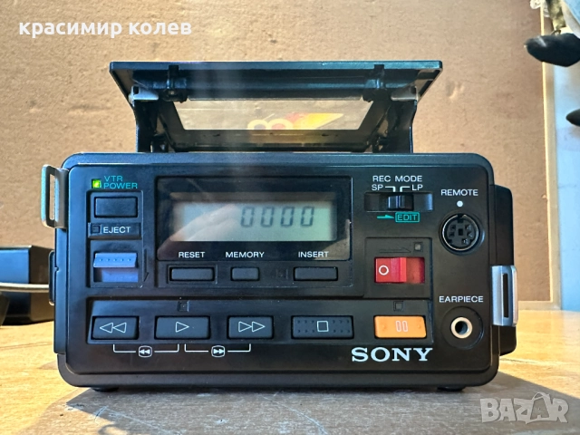  видеокамера "Sony CCD-V8AF Camcorder - Black", снимка 4 - Камери - 52670956