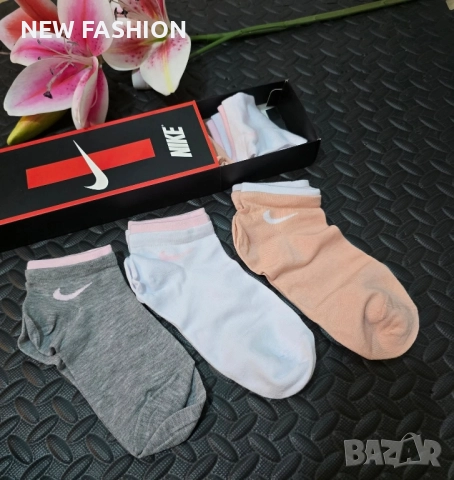 Дамски Чорапи -6бр- в Кутия ✨ Nike ✨ Karl LAGERFELD ✨ Calvin Klein ✨