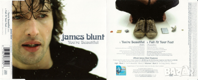JAMES BLUNT - You're Beautiful - Maxi Single CD - оригинален диск, снимка 2 - CD дискове - 44561646