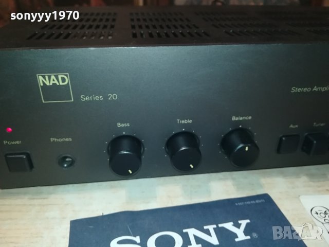 *NAD SERIES 20 STEREO AMPLI 1109231038L2EWC, снимка 6 - Ресийвъри, усилватели, смесителни пултове - 42149473