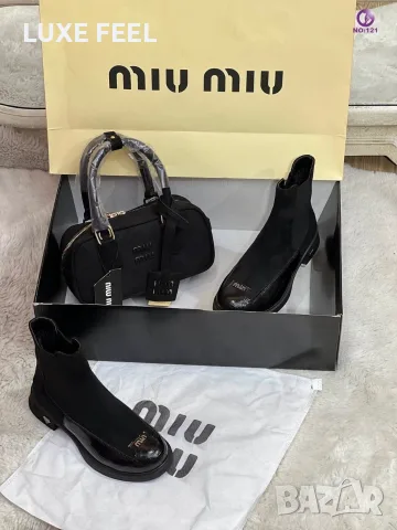 Miu Miu ✨Дамски Боти , снимка 2 - Дамски боти - 56362091