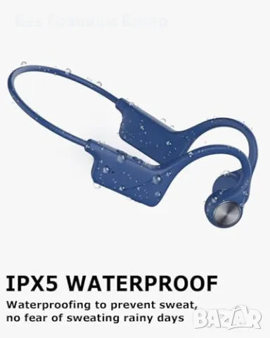 Нови Отворени Bluetooth слушалки с костна проводимост, IPX5 3D звук, снимка 5 - Bluetooth слушалки - 48232503