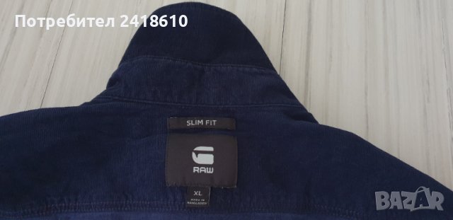 G - Star 3301  Slim Shirt Cotton Mens Size  XL НОВО! ОРИГИНАЛ! Мъжка Риза!, снимка 14 - Ризи - 44513621