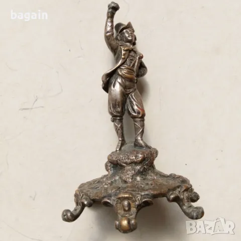 Старинна бронзова статуетка., снимка 1