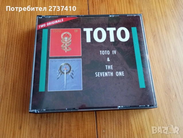 TOTO - TOTO IV/THE SEVENTH ONE 2cd 20лв оригинални дискове