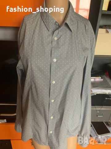 Мъжка риза Orange Boss, размер М, снимка 1 - Ризи - 34486831