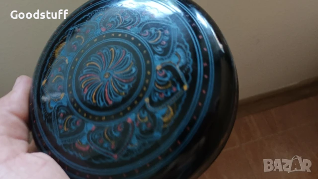 Кутия,папиемаше, за бижута,рисуван лак, Азия, снимка 7 - Други - 50586515