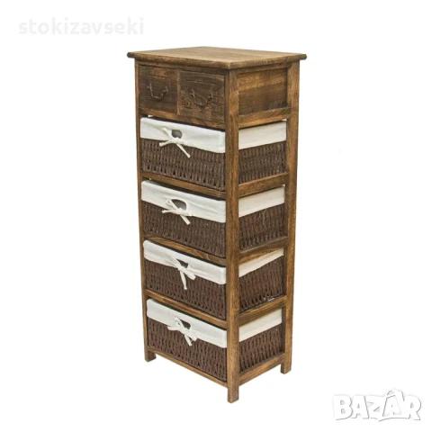 Шкаф с 6 чекмеджета, 40*30*93см, снимка 2 - Шкафове - 51230472