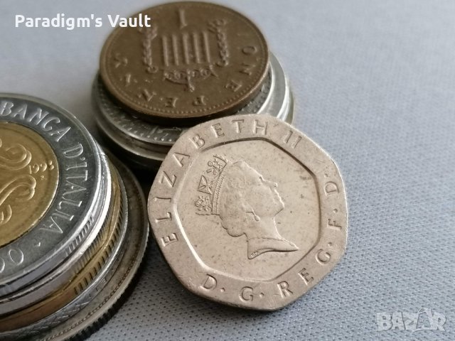 Монета - Великобритания - 20 пенса | 1989г., снимка 2 - Нумизматика и бонистика - 41768352