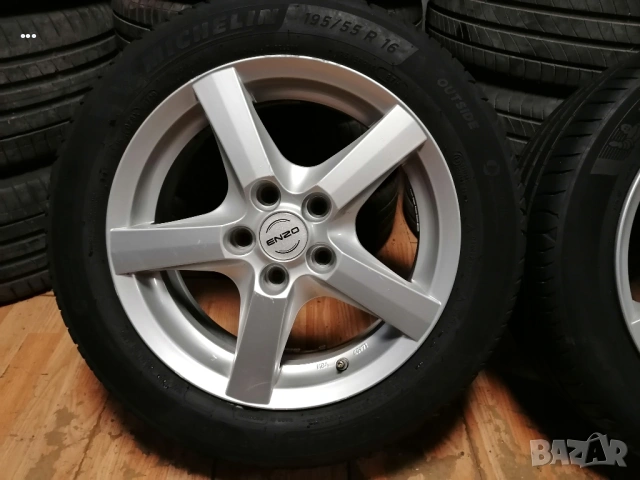 джанти 16 5х114,3 Toyota Honda Mazda Kia Hyundai Nissan Mitsubishi Suzuki с гуми 195/55/16 Michelin, снимка 7 - Гуми и джанти - 53800544