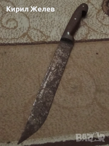 Голям стар нож 54278, снимка 17 - Антикварни и старинни предмети - 53637867