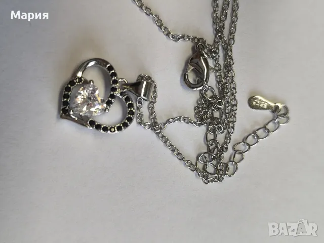 сребърно колие - различни видове , снимка 3 - Колиета, медальони, синджири - 48875142