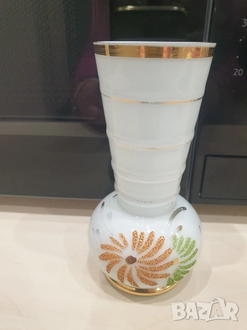 Стъклена ваза/вазичка, снимка 5 - Вази - 53817547