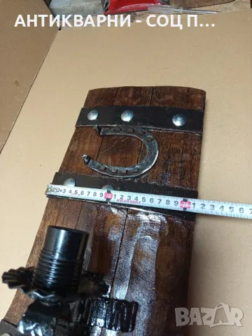 Комплект Стари Ръчно Изработени Стенни Лампи., снимка 14 - Антикварни и старинни предмети - 50212162