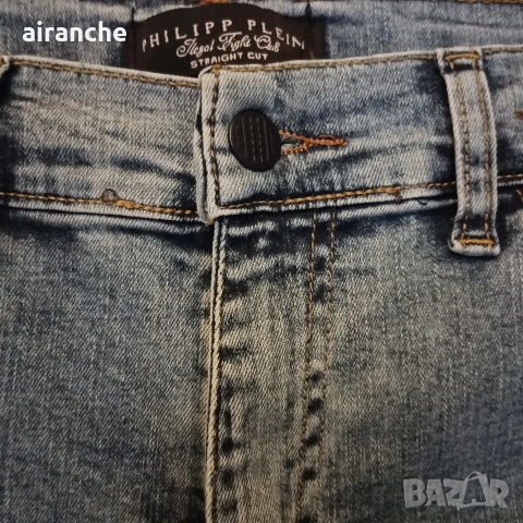 Уникален сет деним яке и дънки Phillip Plein, снимка 4 - Детски якета и елеци - 53683350