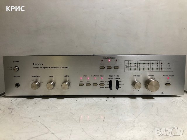 Lenco LA-5000, Switzerland, снимка 2 - Ресийвъри, усилватели, смесителни пултове - 40453146