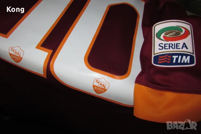 винтидж фланелка AS Roma Italia Totti РОМА Nike Барселона Испания Barcelona Suarez футболна тениска , снимка 9 - Футбол - 56084899
