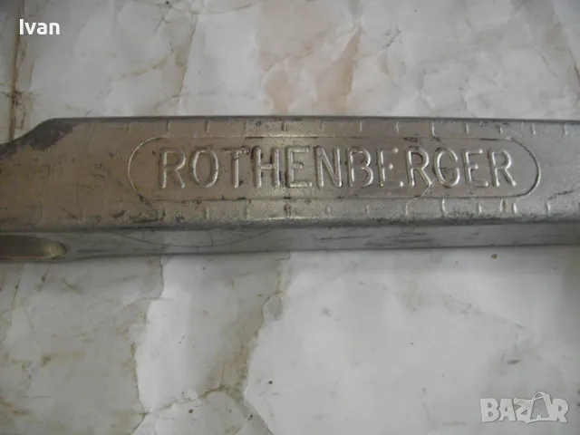 ROTHENBERGER 18мм ТРЪБОГИБ Алуминиев Уред огъване меки полутвърди тръби диаметър ф18мм Масивен 2,5кг, снимка 6 - Други инструменти - 47365090