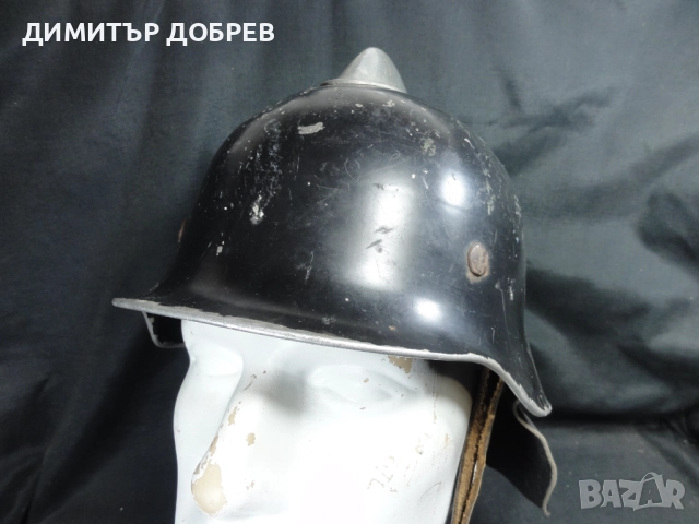 СТАРА НЕМСКА ПОЖАРНИКАРСКА КАСКА ШЛЕМ, снимка 10 - Антикварни и старинни предмети - 52823650