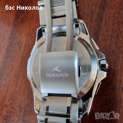 Мъжки часовник Casio Oceanus OCW-G2000-1AJF GPS,Bluetooth,Sapphire Cristal., снимка 7 - Мъжки - 52852086