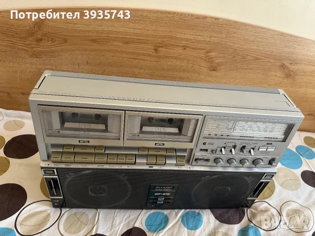 Sharp gf 515Z ПРОМОЦИЯ , снимка 3 - Радиокасетофони, транзистори - 56128326