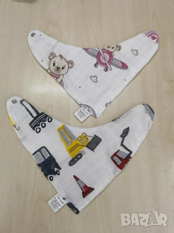сет пелени и бандани, снимка 4 - Детски комплекти - 52111415