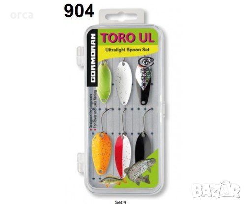 Комплект от 6 клатушки CORMORAN Toro UL за ултралайт риболов, снимка 5 - Такъми - 42711612