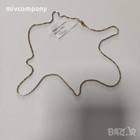 Златен синджир 3.96гр.47см., снимка 2 - Колиета, медальони, синджири - 52482455