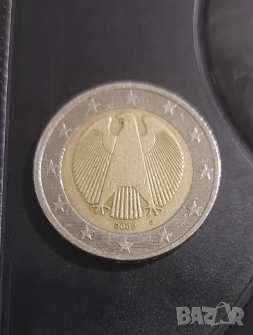 2 евро Германия 2002, снимка 2 - Нумизматика и бонистика - 53639001