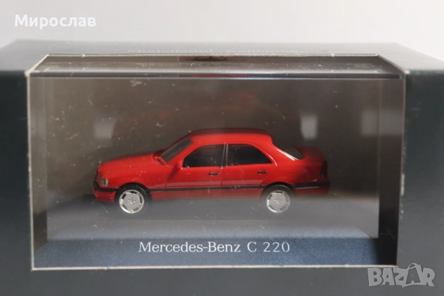 HERPA H0 1/87 MERCEDES BENZ C 220 КОЛИЧКА МОДЕЛ