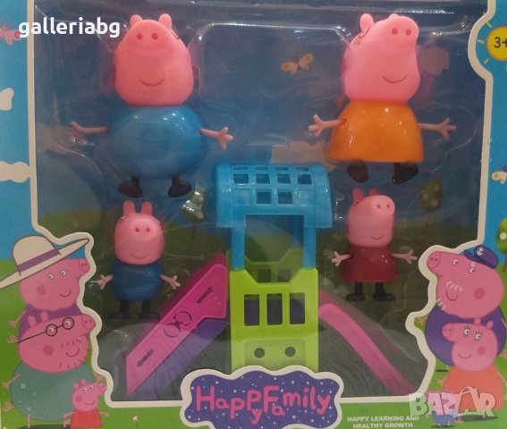 Комплект с пързалка на Прасето Пепа (Peppa Pig)