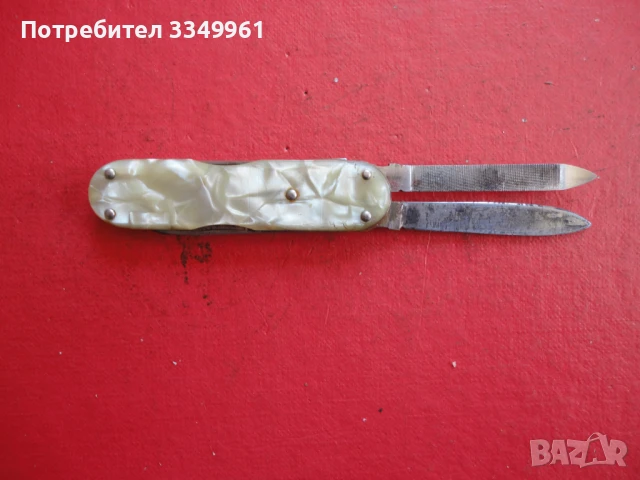 Невероятен нож Hockey Solingen , снимка 4 - Ножове - 51295103