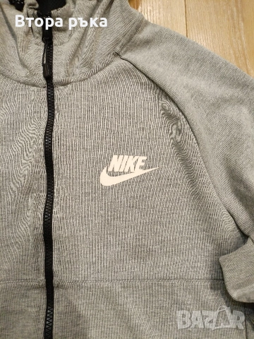 Nike fleece горнище мъжка оригинален , снимка 10 - Спортни дрехи, екипи - 52931904