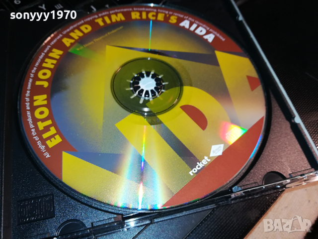 ELTON JOHN AND TIM RICES AIDA CD 2902240821, снимка 11 - CD дискове - 44523800