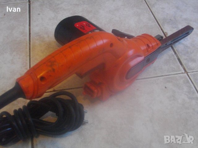 Black Decker KA900E-Ел.Пила-Мини Лентов Шлайф-350 Вата-Отличен-За Шлайфане В Труднодостъпни Места, снимка 13 - Други инструменти - 42166469
