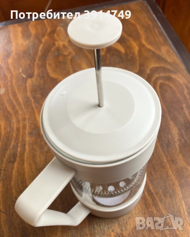 Френска преса / кана / чайник / инфузер за кафе, чай, корпус от стъкло, 900 мл, снимка 3 - Аксесоари за кухня - 47682725