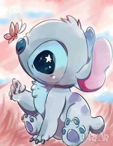 20*30см Диамантен гоблен Лило и Стич Lilo and Stitch 