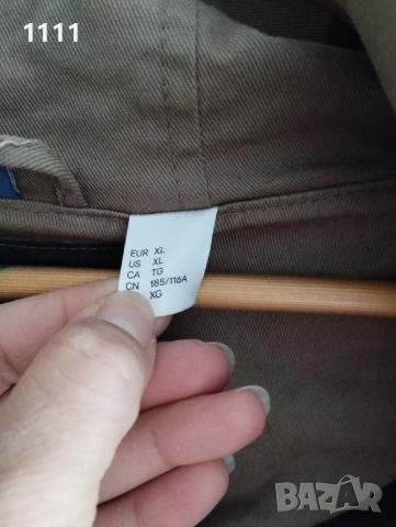 Милитари тренчкот голям размер., снимка 8 - Палта, манта - 51759987