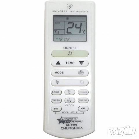 Универсално дистанционно управление за климатик CHUNGHOP AC-199S