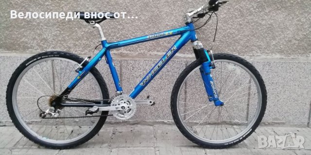 Алуминиев велосипед 26цо 21 ск shimano палцови команди преден амортисьор всичко по колелото ок, снимка 2 - Велосипеди - 35772397
