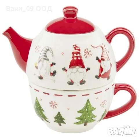 Коледен сет за чай